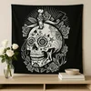 Double Cotton Rose Skull