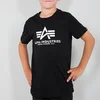 Alpha Industries Basic Big Logo dečja majica, crna