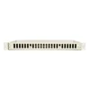 Fiber optički patch panel 19/1U sa 24 duplex slotova SC duplex/LC quad adapter,do 48 SC i/ili 96 LC