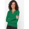 Trendyol Milla Ženski duks Twoaw21Kz1113, Zeleni-Green