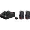 Bosch Starter Set GAL 12V-40+12V 2x2Ah 1.600.A01.9R8