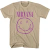 Nirvana Majica Purple Smiley Sand XL