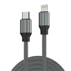 Data kabl LDNIO LC442I 30w/ Type C na iPhone Lightning sivi 2m
