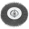 STALCO Stalco diskasta krtača o100 mm, gred o6 mm S-34440