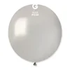 Gemar Pastelno srebro balon s premerom 48 cm