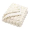 Kremno bela odeja iz mikropliša/iz umetnega krzna 180x220 cm Igloo – douceur dintérieur