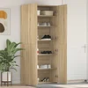 Ormar za cipele Smeđa 80 x 35.5 x 180 cm Konstruirano drvo