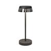 Redo 90312 - LED prigušiva stona lampa ILUNA LED/2,5W/5V 3000 mAh IP65 crna