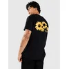 Empyre Grunge Flowers moška majica black