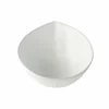 Skleda za omako SNOW LEAF 9 cm, 100 ml, bela, keramika, MIJ