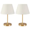Opviq AYD 2336 Stona lampa, Zlatno-Bela