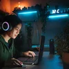 B.K. Licht LED trak Fly USB, dolžina 5 m, RGBW, daljinski upravljalnik - Dnevna soba/jedilnica - Mladostno bivanje - bel - Plastika