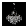 Kristalni luster na lancu 6xE27/60W/230V