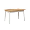 Hanah Home Trpezarijski sto Oliver Open 120x77x75cm Beli