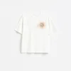 Reserved - LADIES` T-SHIRT & BROOCH
