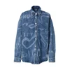 HUGO Prehodna jakna Garesa_4_B moder denim/pastelno modra