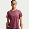 Nike W NK TEMPO DF SS TOP, ženska majica za trčanje, ljubičasta HQ0648