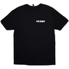 The Script Satellites & Pocket Logo (Back Print) Black L Majica