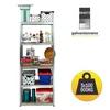 KD Polica metal-medijapan 180x75x30cm 5X100kg
