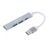 Hub postaja Techsuit PolarisBridge 4v1 (H19) USB-A - 2x USB-A 2.0, 1x USB-A 3.0, 1x USB-C - bela
