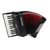 Hohner Bravo II 48 Klavirska harmonika Black