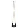 Rabalux Podna lampa Nivaro, LED, 28W, 3000K, 115cm, Crno-bela