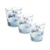 Set of 3 water glasses, made of glass, 270 ml Coral - Decover