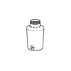 FRILICH Classic steklena posoda s pokrovom, 8 l