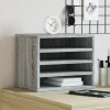 Organizator za stol boja hrasta 36x26x29,5 cm konstruirano drvo