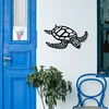Atelier Del Sofa Zidna dekoracija Caretta Caretta, 53x30 cm, 1.2mm, Crna