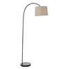 Endon 78163 - Podna lampa CARLSON 1xE27/60W/230V siva/crna