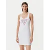 Guess Poletna obleka E5GP01 I3Z14 Bela Regular Fit
