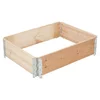 Gardol Okvir za visoko gredo paletni okvir (Do x Š x V: 80 x 60 x 20 cm, Les, Rjava)