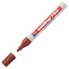 Marker permanentni lakirajući 2-4mm edding 750 smeđi