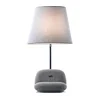 Immax NEO 09109L - LED stona lampa SOFA sa prigušiva i Qi bežičnim punjenjem LED/6W/230V siva