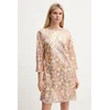 Bruuns Bazaar Cocktail obleka Alternifolius BBW4520 Pisana Regular Fit