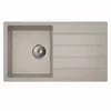 Granitna sudopera MILO METRO 76x44 Pure sand sa sifonom