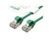 Secomp Roline GREEN U/FTP Data Center PatchCord 6A Slim LSOH zeleni 0.3m