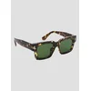 Solful Tetris Tortoise Sunglasses green