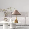Opviq Stona lampa Luna-15273, 50x50x68 cm, IP20, Zlatno-smeđe boje
