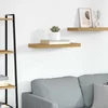 Polica na zidu Zidne Bež 60 x 23 x 4 cm Konstruirano drvo