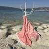 Lessentiel Maison Peškir za plažu 90x170cm Crveni