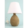 Opviq Stona lampa YL704, 24,5x18,5x38 cm, IP20, Smeđe-bela