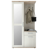 MID.YOU Garderobe Romance , bela, barve hrasta