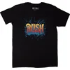 Rush Majica Tour 74-75 Unisex Black XL