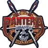 Pantera Skull Knives Iron-On Patch