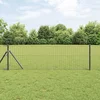 Stup za ogradu 2 pcs Siva 60 cm Čelik s praškastim premazom