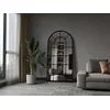 Hanah Home Podno ogledalo Ovalis, 90 cm x 180 cm, Crno