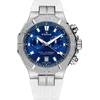Edox 10113-3CAB-BUIN Delfin Chronograph Mens Watch 43mm 20ATM