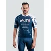 BrainMax LAUF unisex kolesarski komplet, modra majica in modre kratke hlače z naramnicami Velikost: M